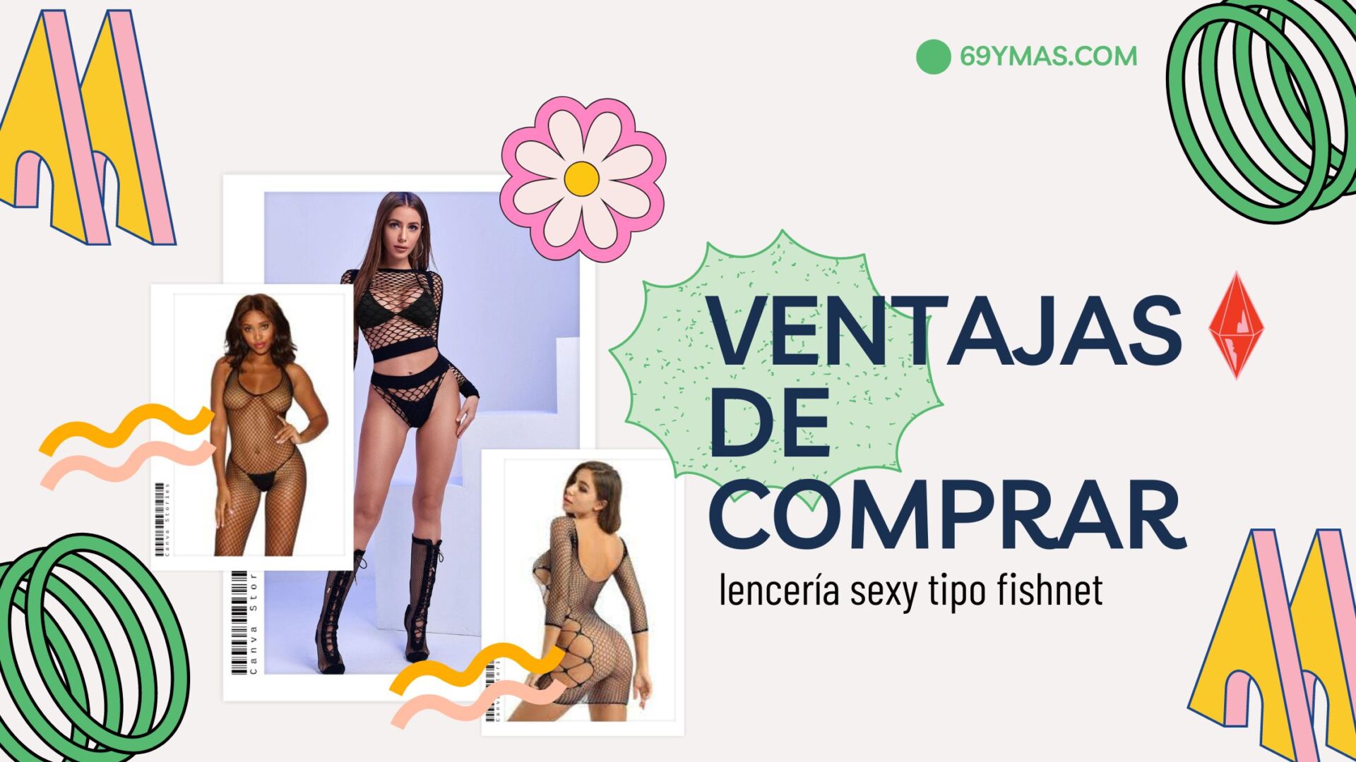 Ventajas de comprar lencería sexy tipo fishnet